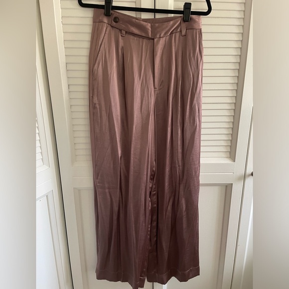 NWT Madewell The Harlow Wide-Leg Pant in Satin - Picture 6 of 6